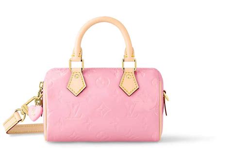 louis vuitton nano speedy mochi pink